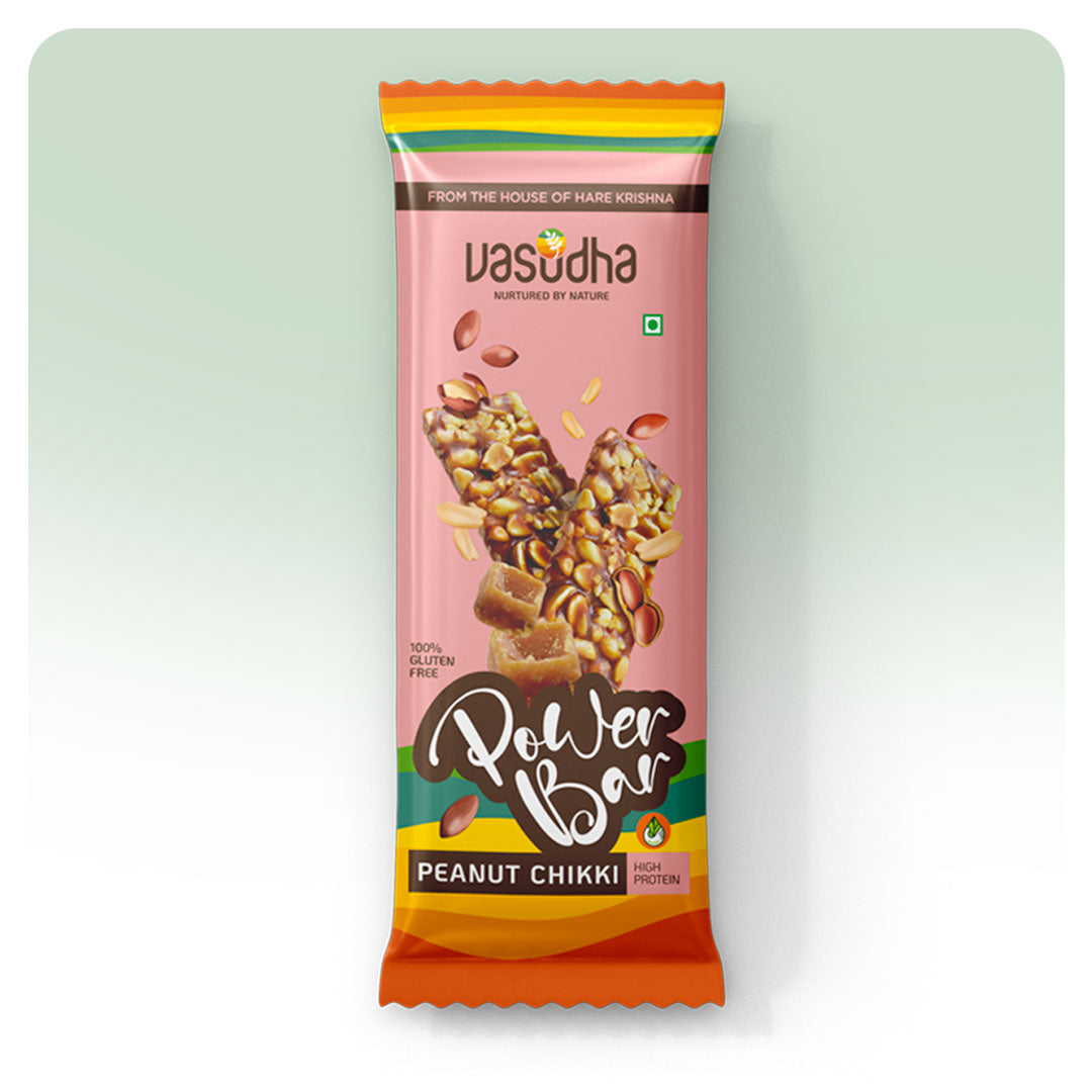 Power Bar | Crushed Peanut Chikki
